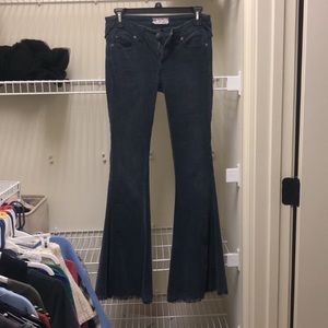 Super flared free people corduroy pants